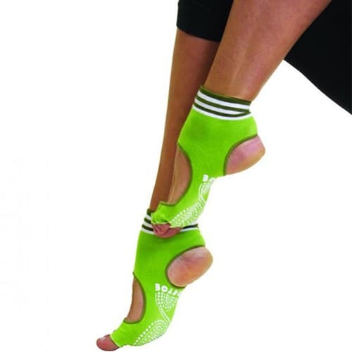 Yoga Socks Ballet Fitness Anti-Slip Open 5 Toe Socks Exercise Grip For  Women LT