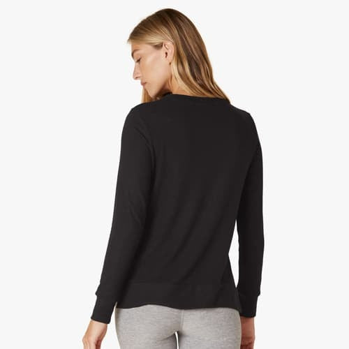 Beyond Yoga Side Slit Long outlet Sleeve Pullover